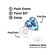 Crystal Heart Frost &mdash;  PopTop image number 2